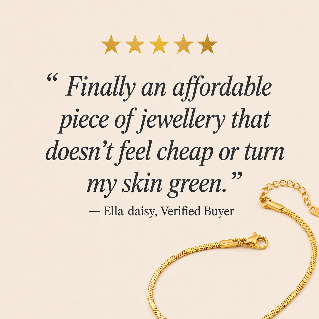 Lumira Snake Chain Bracelet
